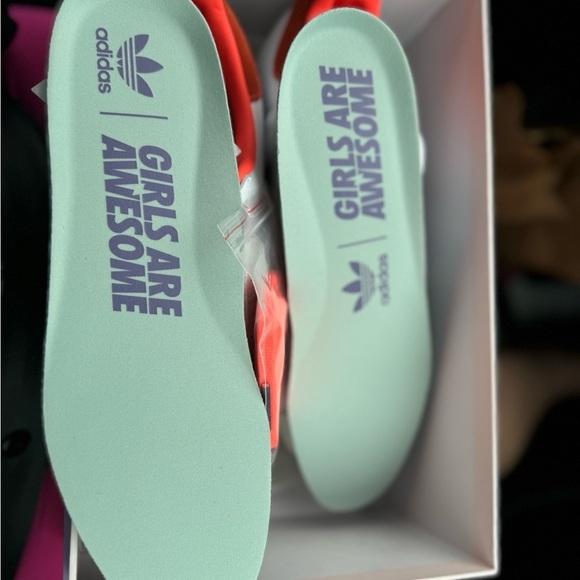 NWT ADIDAS ‘Girls are Awesome’ special edition sneakers (US 7.5) - Picture 7 of 9